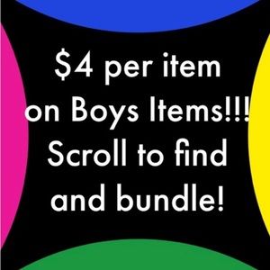 HUGE KIDS SALE RIGHT NOW!!! Read so you can override the set prices! QUALITY 🙌